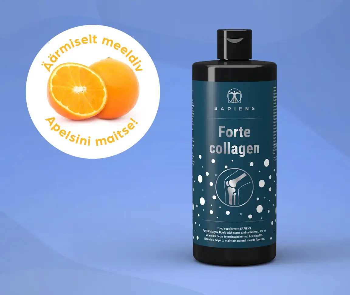 Forte kollageen (liigeste jaoks koos vit. D)