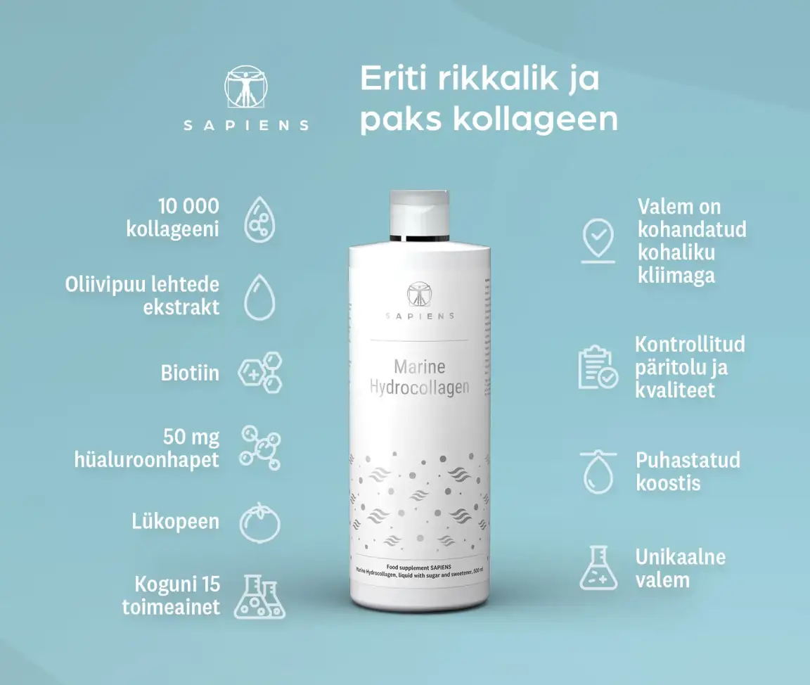 Merekollageen x 3 Komplekt