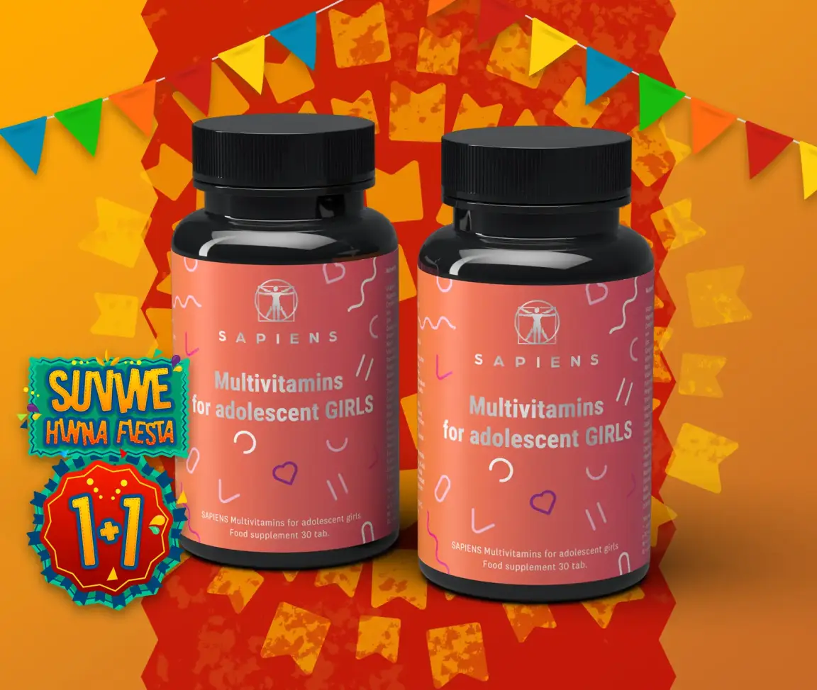 Multivitamiinid Tüdrukutele 1+1