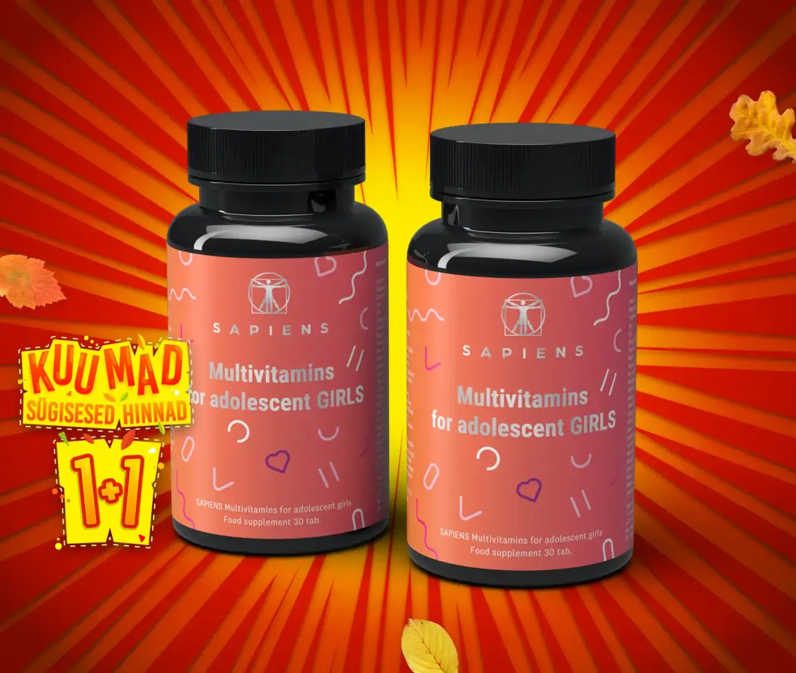 Multivitamiinid Tüdrukutele 1+1