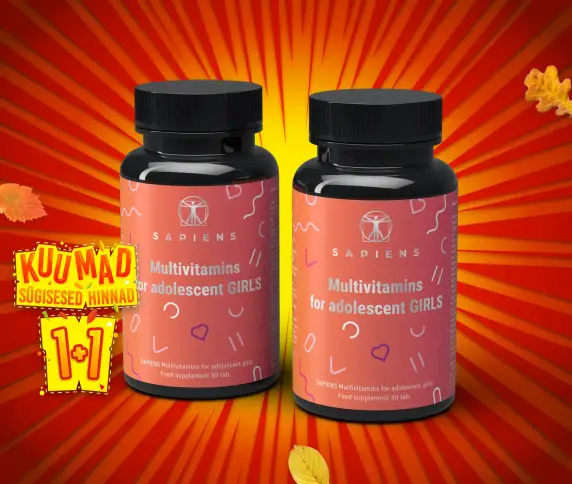 Multivitamiinid Tüdrukutele 1+1