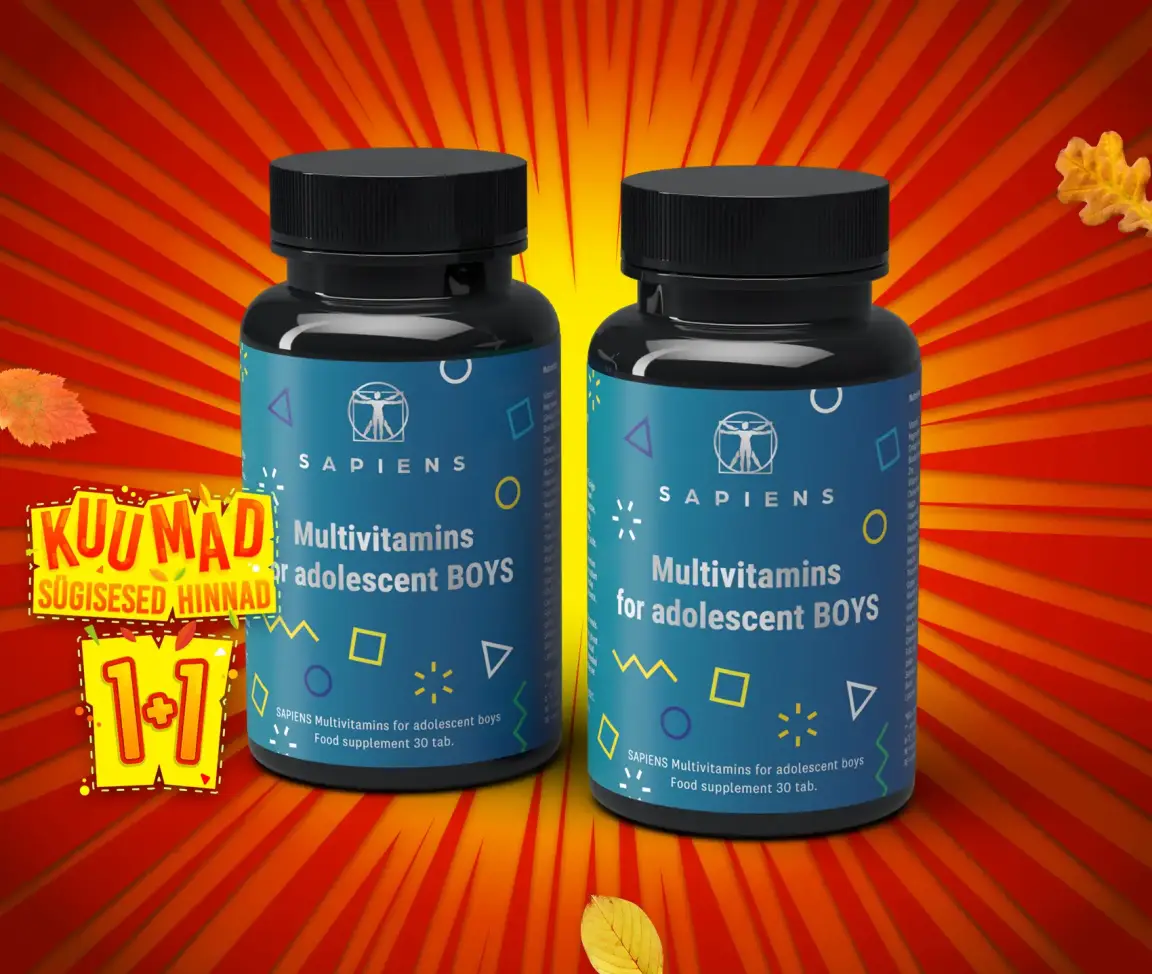 Multivitamiinid Poistele 1+1