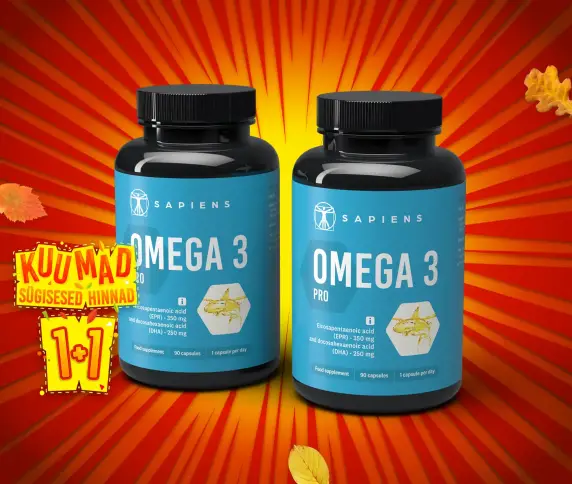 Omega 3 PRO 1+1