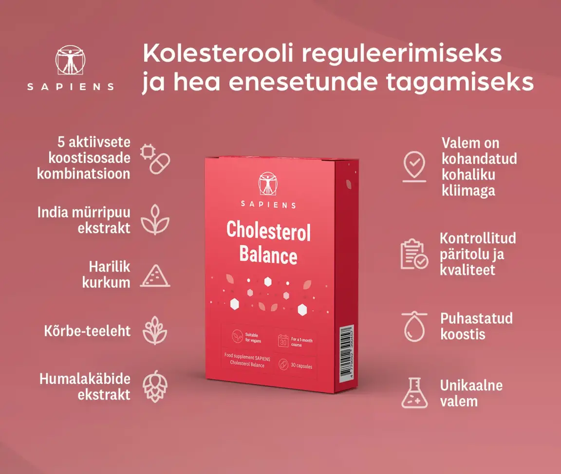 Kolesterooli tasakaalule