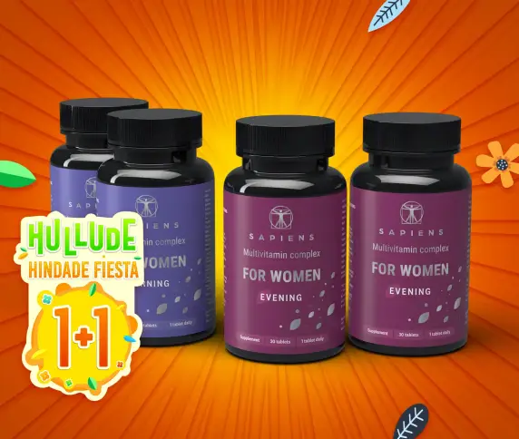 Multivitamiinikompleks Naistele 1+1