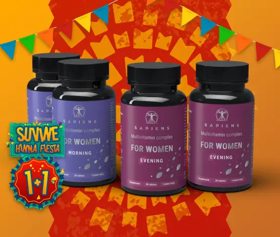Multivitamiinikompleks Naistele 1+1