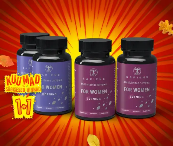 Multivitamiinikompleks Naistele 1+1