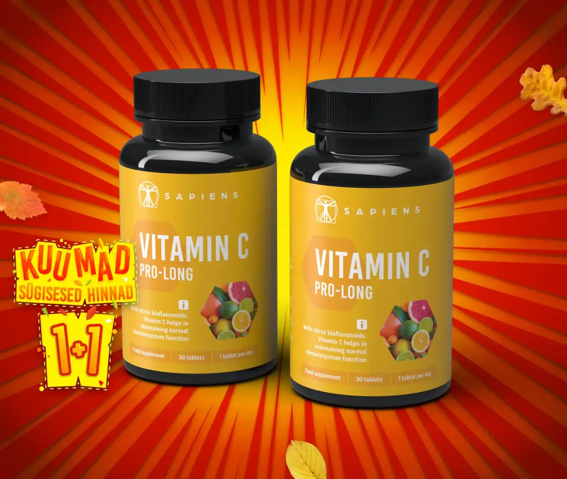 Vitamiin C PRO-LONG 1+1